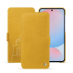 Capa em pele Samsung Galaxy A56 - Jaune soulèu ( Pantone #F3B934 )