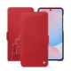 Custodia in pelle Samsung Galaxy A56 - Rouge troupelenc ( Pantone #AB191A )