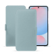 Housse cuir Samsung Galaxy A56 - Bleu Ciel PU ( Pantone #abcae9 )