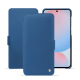Capa em pele Samsung Galaxy A56 - Bleu Veggie ( Pantone #3f5864 ) 