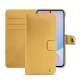 Lederschutzhülle Samsung Galaxy A56 - Or Maïa ( Pantone 871C ) 