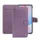 Étui portefeuille cuir Samsung Galaxy A56 - Lilas ( Nappa - Pantone #b9a3e3 ) 