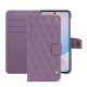 Lederschutzhülle Samsung Galaxy A56 - Lilas - Couture ( Nappa - Pantone #b9a3e3 ) 