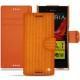 Capa em pele Sony Xperia XZ - Abaca arancio