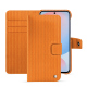 Funda de piel para cartera Samsung Galaxy A56 - Abaca arancio ( Pantone #d77540 )
