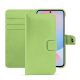 Samsung Galaxy A56 leather wallet case - Vert olive PU ( Pantone #a7c58e )
