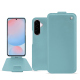 Capa em pele Samsung Galaxy A56 - Bleu ciel ( Nappa - Pantone #abcae9 ) 