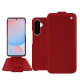 Funda de piel Samsung Galaxy A56 - Rouge ( Nappa - Pantone #d50032 ) 