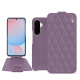 Lederschutzhülle Samsung Galaxy A56 - Lilas - Couture ( Nappa - Pantone #b9a3e3 ) 