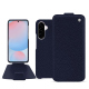 Samsung Galaxy A56 leather case - Cobalt ( Pantone #2b253f ) 