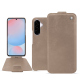 Custodia in pelle Samsung Galaxy A56 - Taupe vintage ( Pantone #bda790 ) 