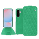 Custodia in pelle Samsung Galaxy A56 - Menthe vintage - Couture ( Pantone #37b375 ) 