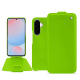 가죽 커버 Samsung Galaxy A56 - Vert fluo ( Pantone #00ab5f ) 
