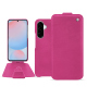 Lederschutzhülle Samsung Galaxy A56 - Rose BB ( Pantone #DB599F )