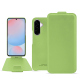 Capa em pele Samsung Galaxy A56 - Vert olive PU ( Pantone #a7c58e )