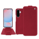 Capa em pele Samsung Galaxy A56 - Rouge passion ( Pantone #a6192e ) 
