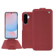 Housse cuir Samsung Galaxy A56 - Rouge Veggie ( Pantone #862633 ) 