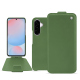 Housse cuir Samsung Galaxy A56 - Vert Veggie ( Pantone #68724d ) 