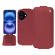 Custodia in pelle Apple iPhone 16 - Rouge Veggie ( Pantone #862633 ) 