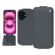 Custodia in pelle Apple iPhone 16 Plus - Gris Veggie ( Pantone #5e514d ) 