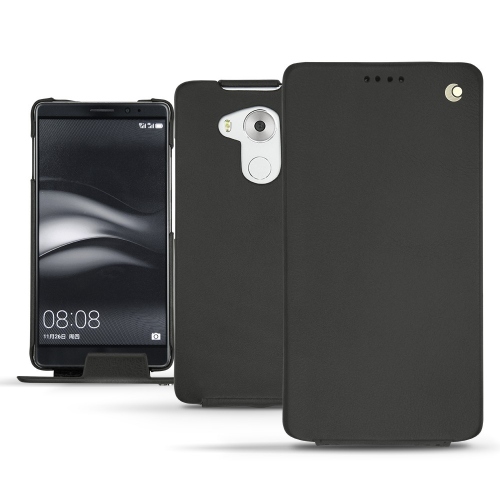 Huawei Mate 8 leather case - Noir ( Nappa - Black ) 