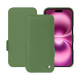Funda de piel Apple iPhone 16 Plus - Vert Veggie ( Pantone #68724d ) 
