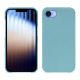 Custodia in pelle Apple iPhone 16e - Bleu ciel ( Nappa - Pantone #abcae9 ) 