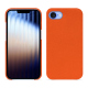 Lederschutzhülle Apple iPhone 16e - Orange fluo ( Pantone #ff5406 ) 
