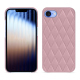Funda de piel Apple iPhone 16e - Rose - Couture ( Nappa - Pantone #efbae1 ) 