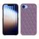 Custodia in pelle Apple iPhone 16e - Lilas - Couture ( Nappa - Pantone #b9a3e3 ) 