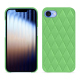 Funda de piel Apple iPhone 16e - Vert olive - Couture ( Nappa - Pantone #a7c58e ) 