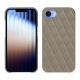 Apple iPhone 16e leather cover - Darboun sabla - Couture ( Pantone #BCB1A1 )