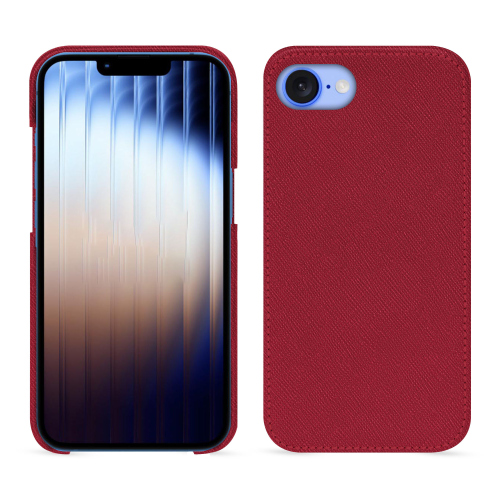 Apple iPhone 16e premium case | Luxury and protection NoreveRouge passion ( Pantone #a6192e ) 