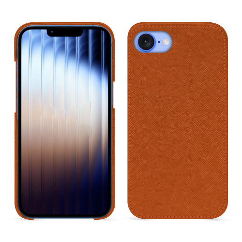 Capa Premium Apple iPhone 16e | Luxo e proteção da NoreveOrange vibrant ( Pantone #e36b39 ) 