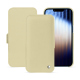 Capa em pele Apple iPhone 16e - Beige ( Nappa - Pantone #ceb888 ) 