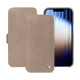 硬质真皮保护套 Apple iPhone 16e - Taupe vintage ( Pantone #bda790 ) 