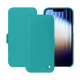 Funda de piel Apple iPhone 16e - Bleu fluo