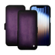 Apple iPhone 16e leather case - Violet Patine