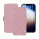 Lederschutzhülle Apple iPhone 16e - Rose - Couture ( Nappa - Pantone #efbae1 ) 
