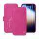 Custodia in pelle Apple iPhone 16e - Rose BB ( Pantone #DB599F )