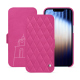 Capa em pele Apple iPhone 16e - Rose BB - Couture ( Pantone #DB599F )