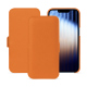 Custodia in pelle Apple iPhone 16e - Orange PU ( Pantone #ff9351 )