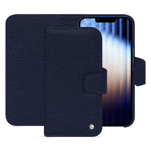 Apple iPhone 16e Luxus-Brieftaschenetui - Noreve | Eleganz und SchutzCobalt ( Pantone #2b253f ) 