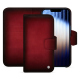Capa de couro para carteira Apple iPhone 16e - Rouge Patine