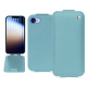 Lederschutzhülle Apple iPhone 16e - Bleu ciel ( Nappa - Pantone #abcae9 ) 