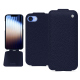 Housse cuir Apple iPhone 16e - Cobalt ( Pantone #2b253f ) 