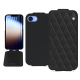 Capa em pele Apple iPhone 16e - Noir - Couture ( Nappa - Black ) 