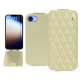 硬质真皮保护套 Apple iPhone 16e - Beige - Couture ( Nappa - Pantone #ceb888 ) 