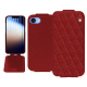 가죽 커버 Apple iPhone 16e - Tomate - Couture ( Pantone #a61715 )