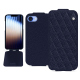 Custodia in pelle Apple iPhone 16e - Cobalt - Couture ( Pantone #2b253f ) 